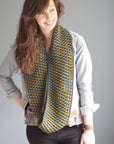 Cobbles Cowl, Elizabeth Smith Knits. Print Knitting Pattern