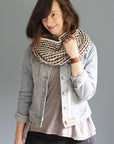 Cobbles Cowl, Elizabeth Smith Knits. Print Knitting Pattern