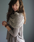 Cobbles Cowl, Elizabeth Smith Knits. Print Knitting Pattern
