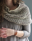 Cobbles Cowl, Elizabeth Smith Knits. Print Knitting Pattern