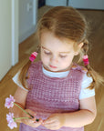 Little Vest & Dress, Frogginette. Print Knitting Pattern