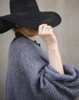 Flower Cardigan, Ruke Knit. Print Knitting Pattern