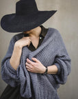 Flower Cardigan, Ruke Knit. Print Knitting Pattern
