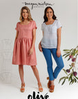 Megan Nielsen Olive Dress and Blouse