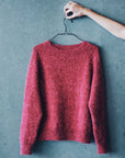 No Frills Sweater, Petite Knit. Knitting Pattern