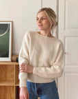 No Frills Sweater, Petite Knit. Knitting Pattern