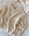 No Frills Sweater, Petite Knit. Knitting Pattern