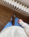 No Frills Sweater, Petite Knit. Knitting Pattern