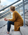 No Frills Cardigan, Petite Knit. Knitting Pattern