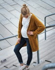 No Frills Cardigan, Petite Knit. Knitting Pattern
