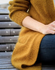 No Frills Cardigan, Petite Knit. Knitting Pattern
