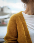 No Frills Cardigan, Petite Knit. Knitting Pattern