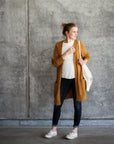 No Frills Cardigan, Petite Knit. Knitting Pattern