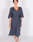 I Am Patterns, Octarine Wrap Dress