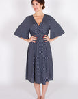I Am Patterns, Octarine Wrap Dress