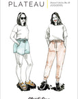 Closet Core Patterns Plateau Joggers and Shorts