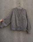 Puna Cardigan, Ruke Knit. Print Knitting Pattern