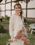 Rosa Cardigan, Along Avec Anna. Knitting Pattern