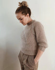 Saturday Night Sweater, Petite Knit. Knitting Pattern