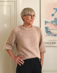 Saturday Night Sweater, Petite Knit. Knitting Pattern