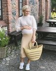 Saturday Night Sweater, Petite Knit. Knitting Pattern