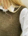 Stockholm Slipover - Adult, Petite Knit. Knitting Pattern