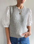 Stockholm Slipover - Adult, Petite Knit. Knitting Pattern
