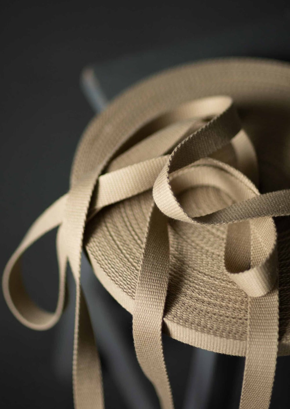 Bag Webbing - 25mm Sand