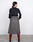 The Assembly Line - A-Line Midi Skirt