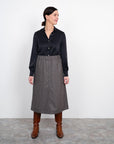 The Assembly Line - A-Line Midi Skirt