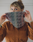 Montana Mountain Cowl, Drea Renee. Print Knitting Pattern