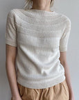 Anker Tee, Petite Knit. Knitting Pattern