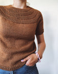 Anker's Summer Shirt, Petite Knit. Knitting Pattern