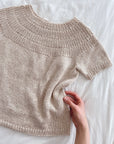 Anker's Summer Shirt, Petite Knit. Knitting Pattern