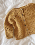 Anna's Summer Cardigan, Petite Knit. Knitting Pattern