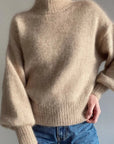 Balloon Sweater, Petite Knit. Knitting Pattern