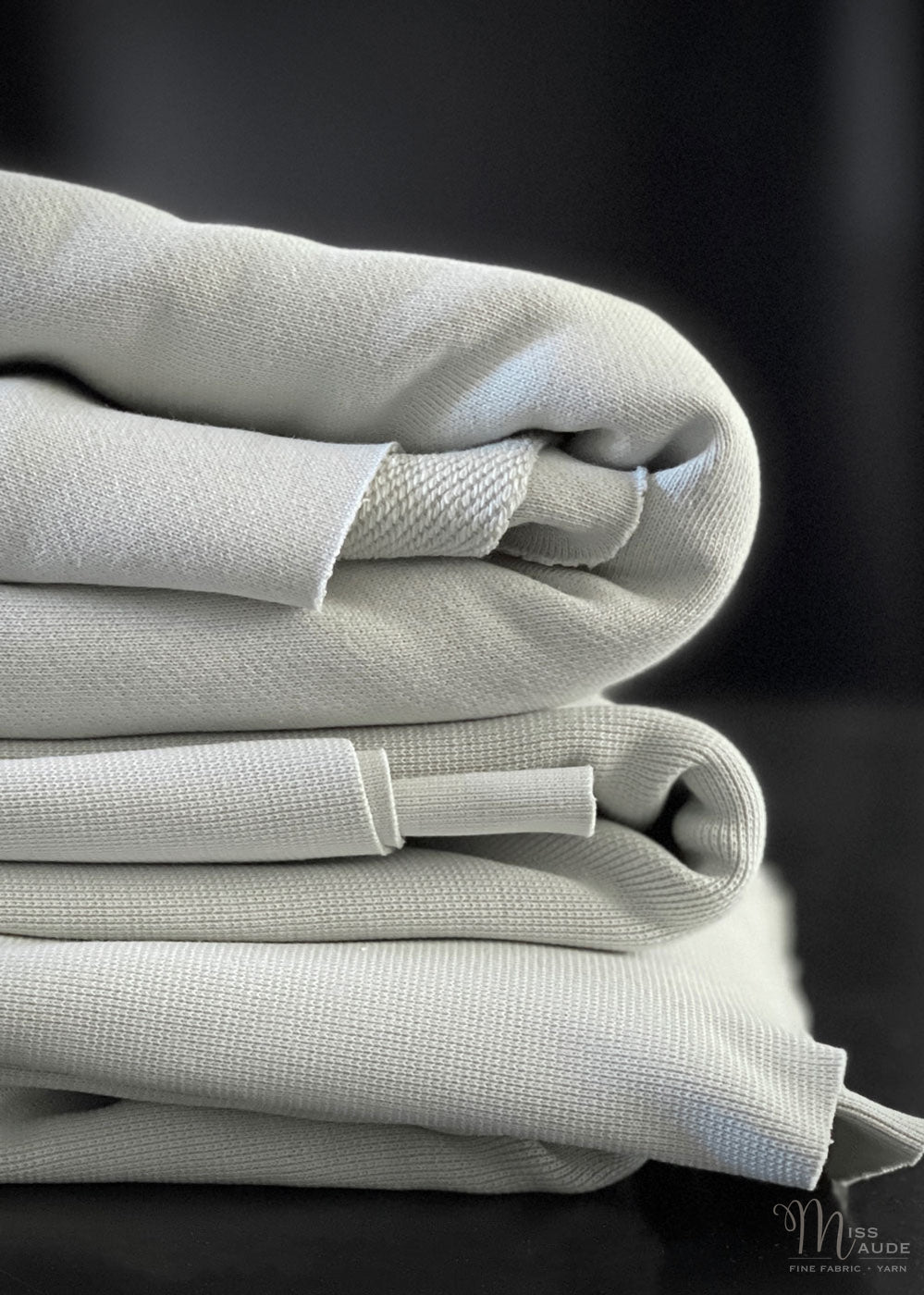 Cargo Rib. Organic Cotton - Barely There Green