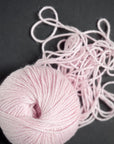 Chaska. Muhu Baby Alpaca 8ply Powder Pink (751)