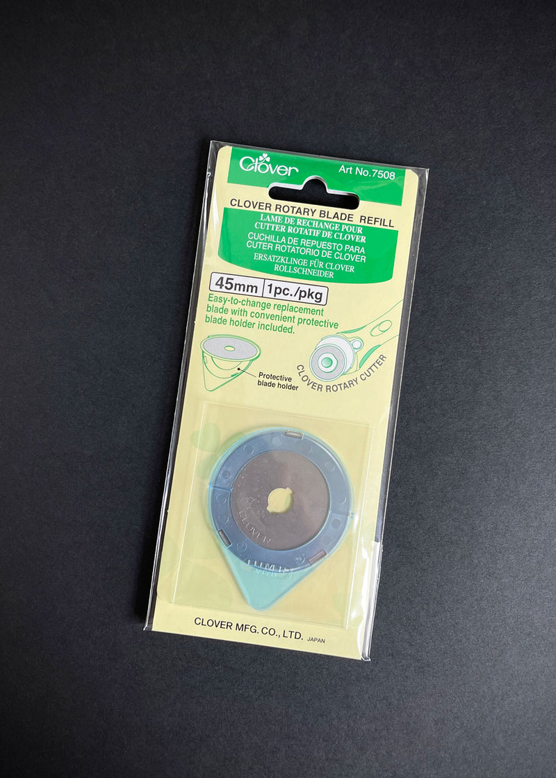 Clover 45mm Rotary Cutter, Replacement Blades