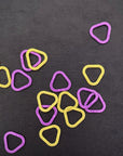 Clover Triangle Stitch Markers