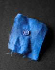 Cotton Button 15mm - Cobalt Blue