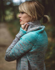 Comfort Fade Cardi, Drea Renee Knits, Print Knitting Pattern