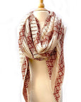 Crazy Diamond Wrap, Ambah O'Brien Print Knitting Pattern