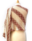 Crazy Diamond Wrap, Ambah O'Brien Print Knitting Pattern