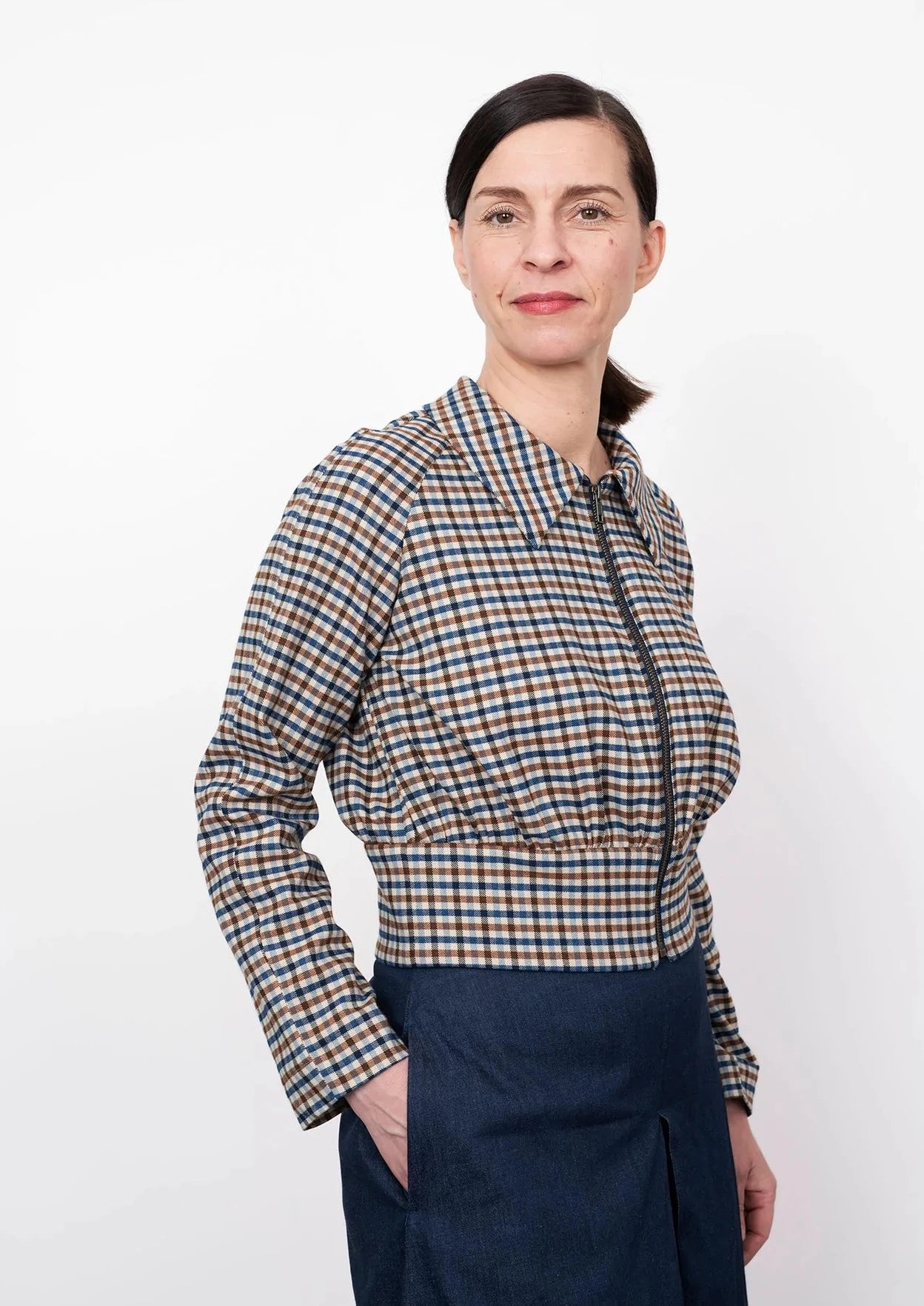 MELT THE LADY cropped line jacket 2 【公式通販】