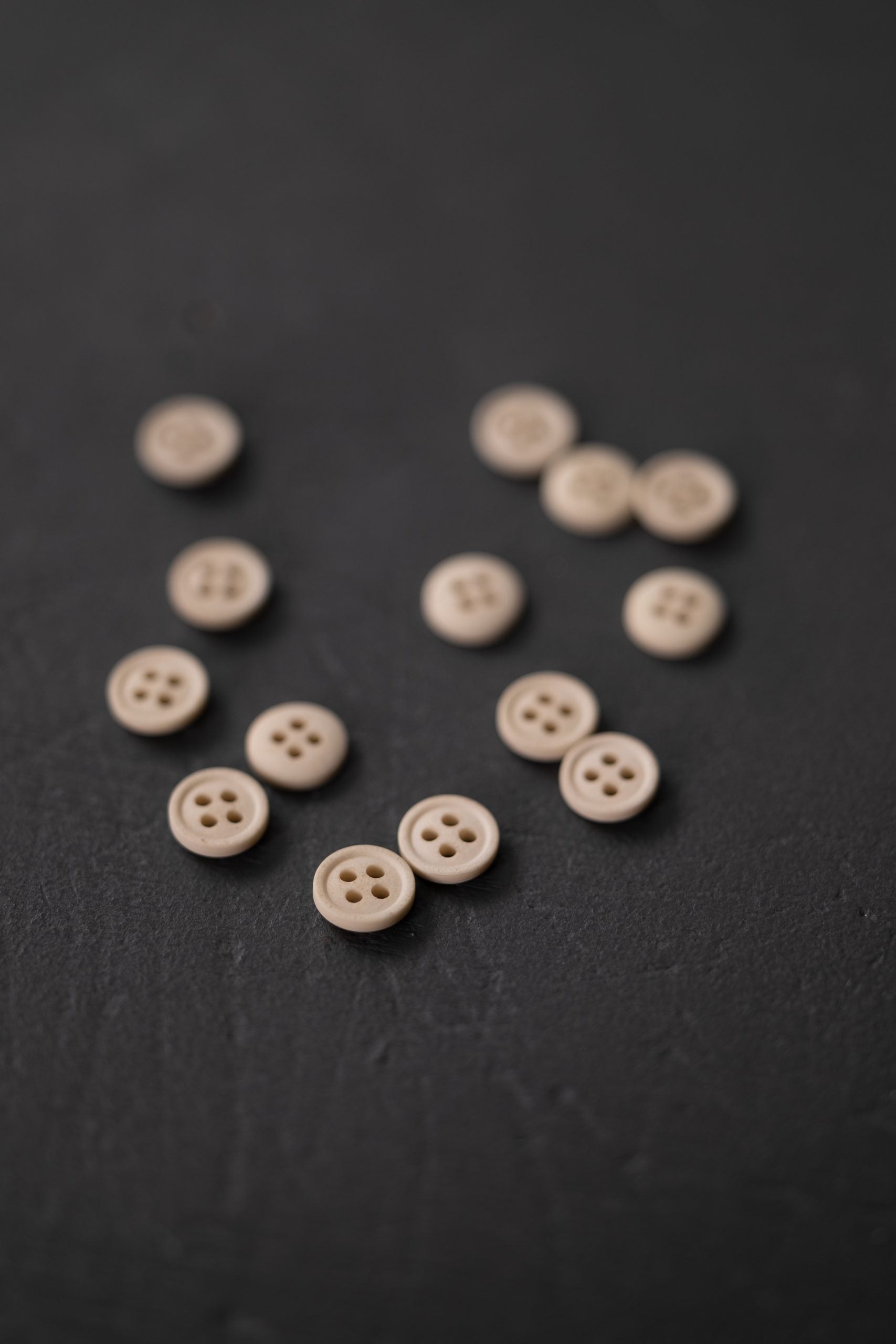 Cotton Buttons 11mm - Various Colours