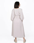 The Assembly Line - Elastic Waist Maxi Skirt