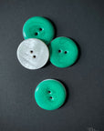 Enamel Shell Buttons 25mm - various colours