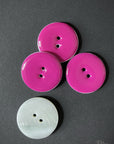 Enamel Shell Buttons 25mm - various colours
