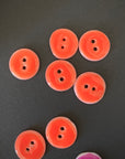 Enamel Shell Buttons 15mm - various colours